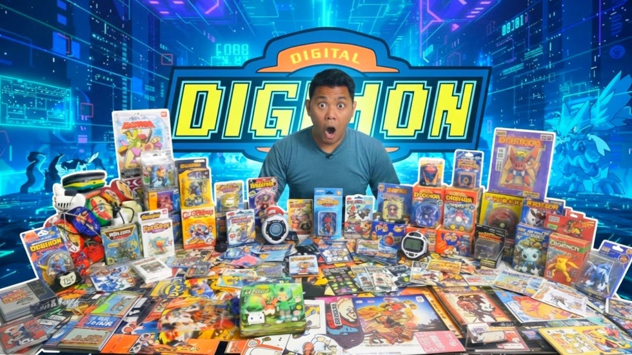Nostalgia SEMUA KENANGAN DIGIMON tahun 2000-2004 mainan digimon jadul masa kecil