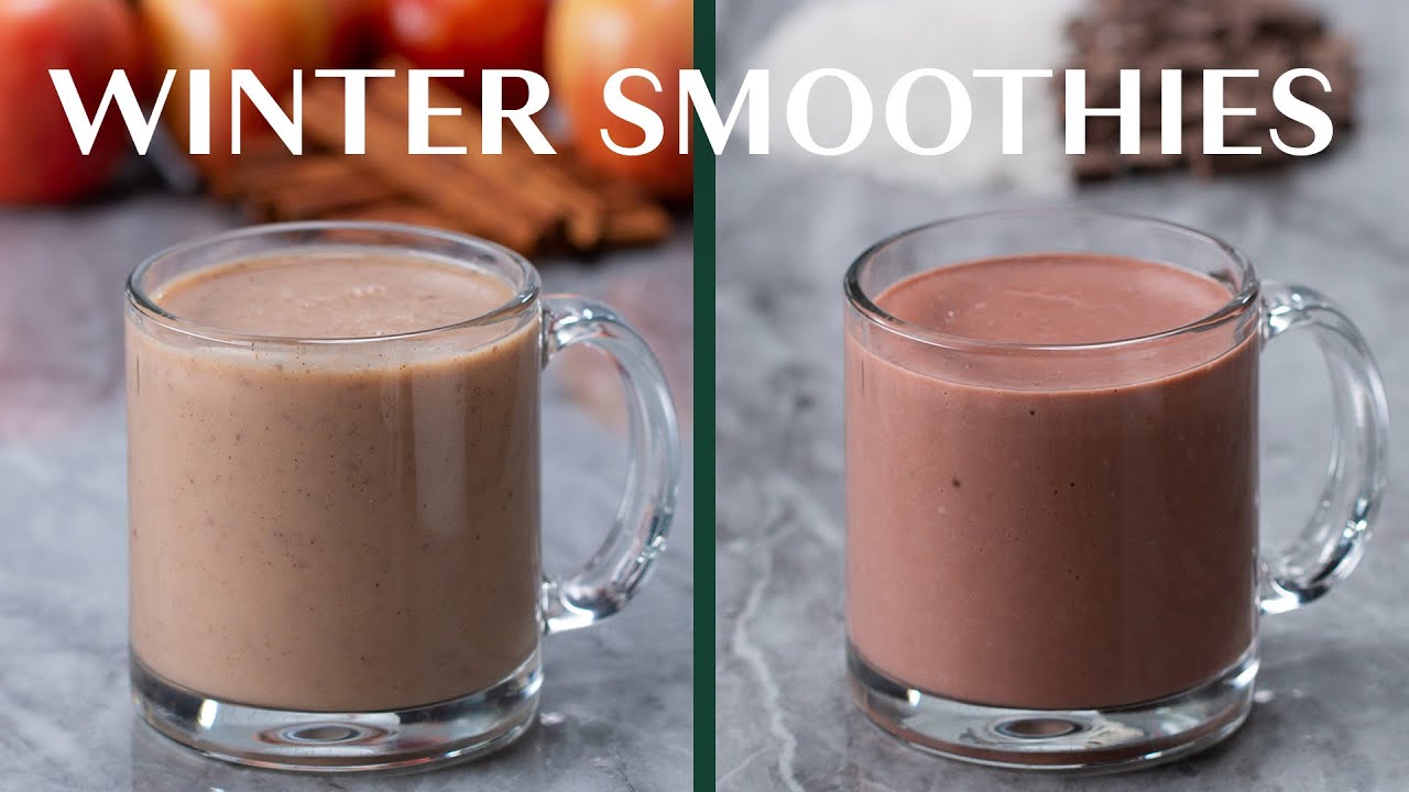 Warm Winter Breakfast Smoothies