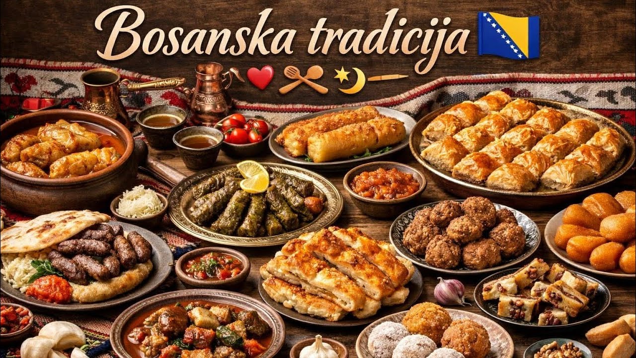 Tradicionalna bosanska kuhinja 👵🏼🍲🇧🇦