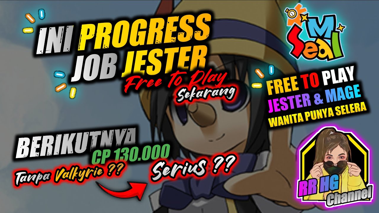 UPDATE JOB JESTER F2P SEAL M PROGRESS DAMAGE - SKILL - PET - EQUIP