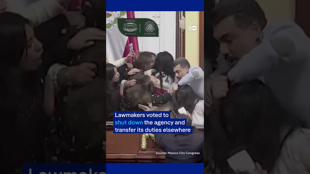 Hair-pulling brawl in Mexico City&rsquo;s Congress | DW News