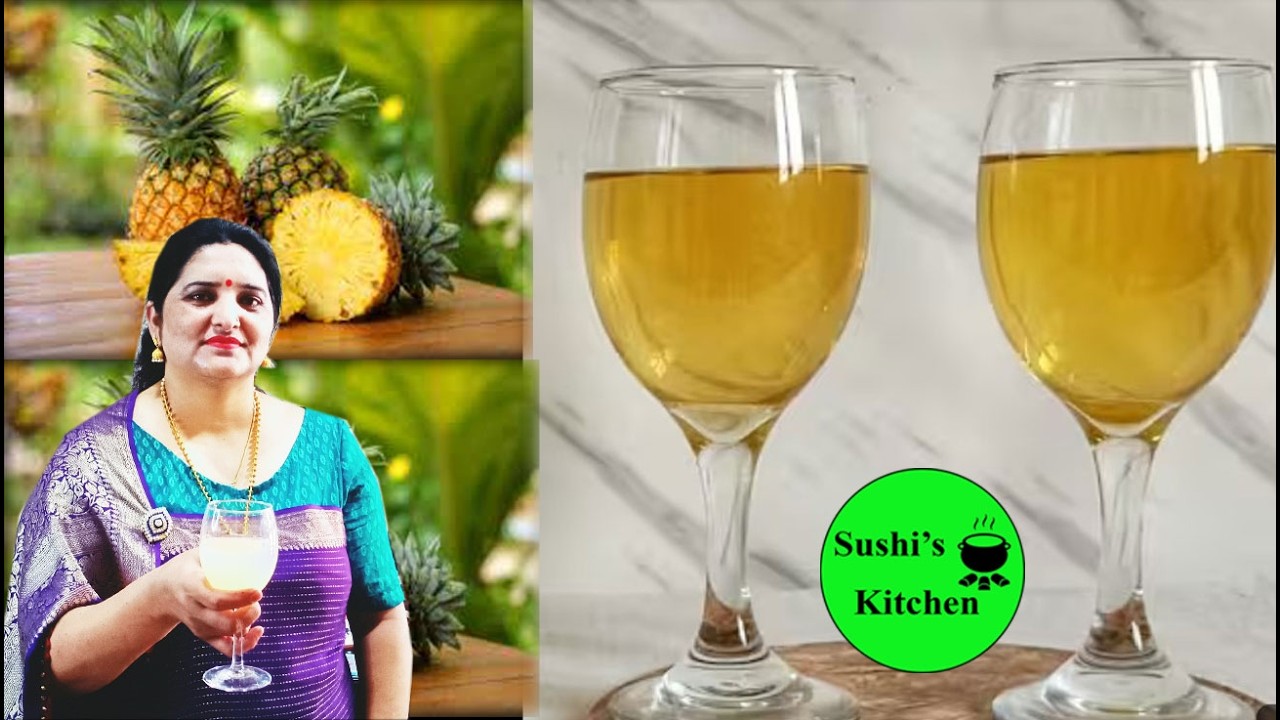 Pineapple Wine In 11 Days | How To Make Wine At Home | Easy Wine Making