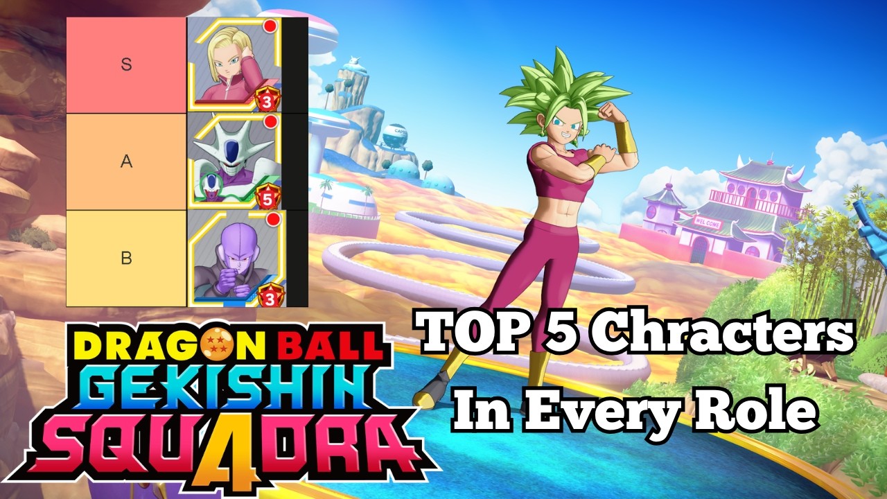 Топ-5 персонажей в каждой роли по итогам 3 сезона! | DRAGON BALL GEKISHIN SQUADRA