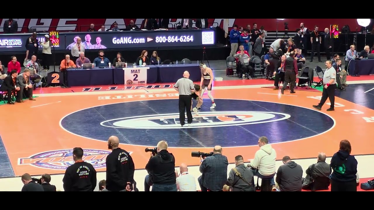 Kai Enos (SO) IHSA State 2A 120 lb Finals 2-21-2026