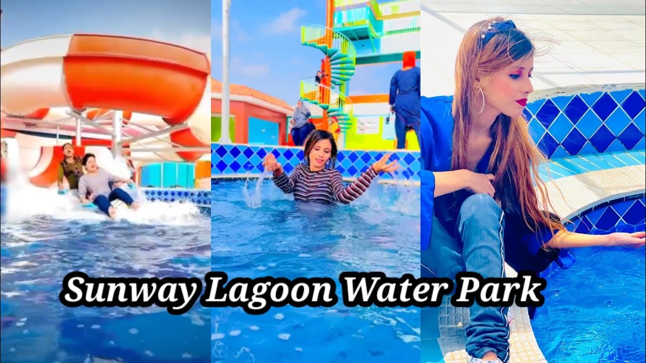 Sunway Lagoon Water Park Vlog | Sunway Picnic | Aafreen Doll Vlog