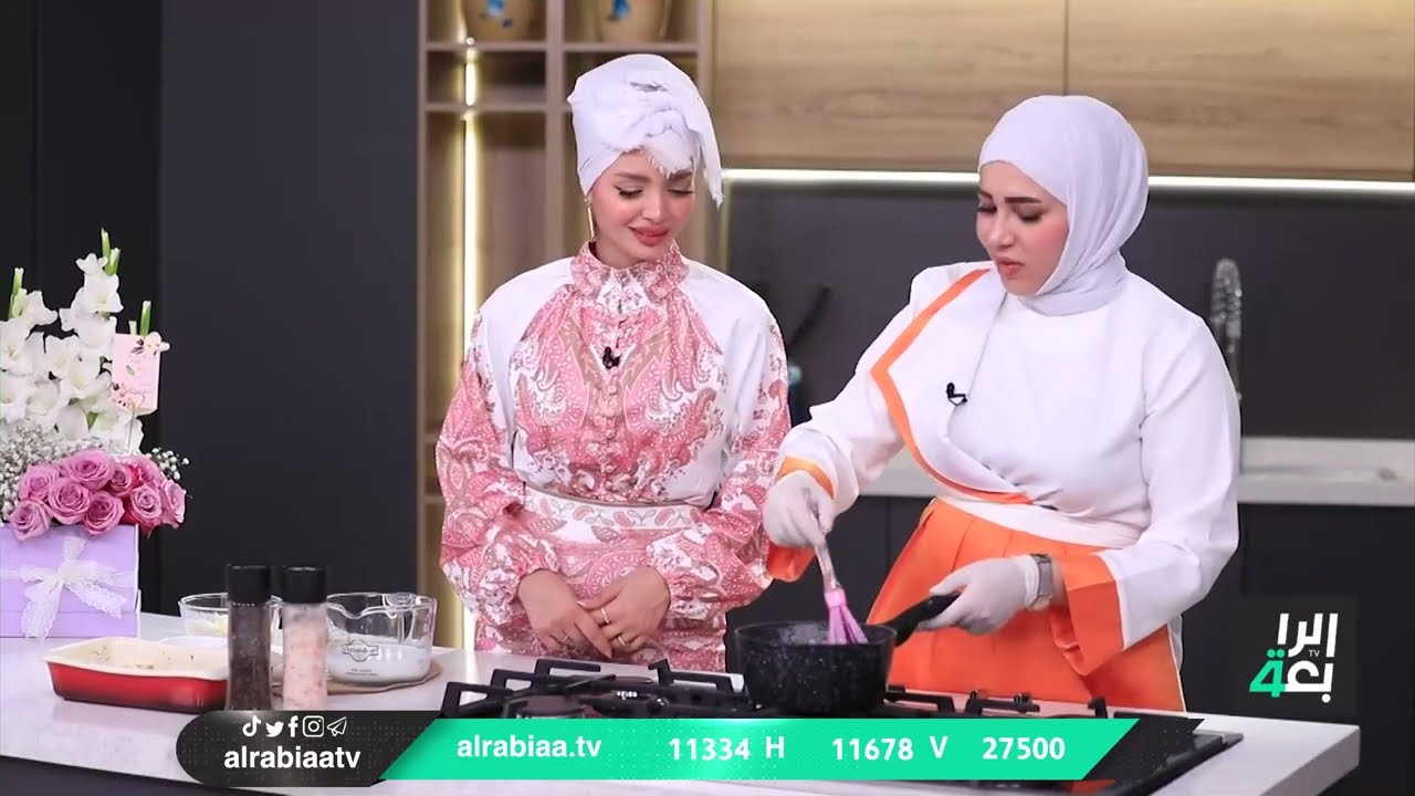 رشة ملح مع اية الفتلاوي | طريقة عمل صينية بطاطا بالجبن ضيف الحلقة الشيف سمارة الراوي