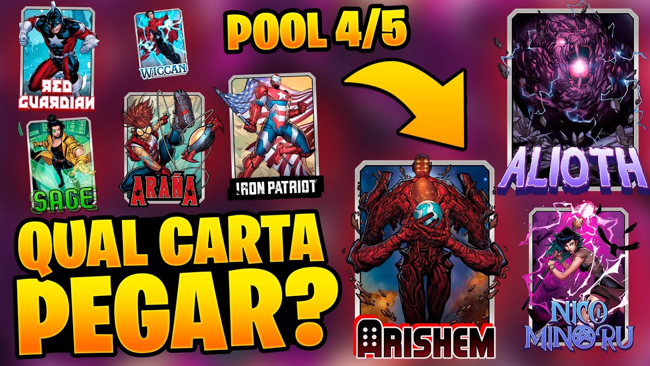 ANALISANDO AS MELHORES CARTAS DO JOGO E SEUS RESPECTIVOS DECKS: QUAL CARTA PEGAR? |Marvel Snap