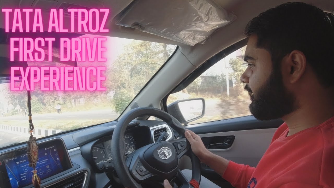 Tata Altroz 2021|Driving Experience| Drive Altroz for first time|TATA Altroz service detail |Vlog 25