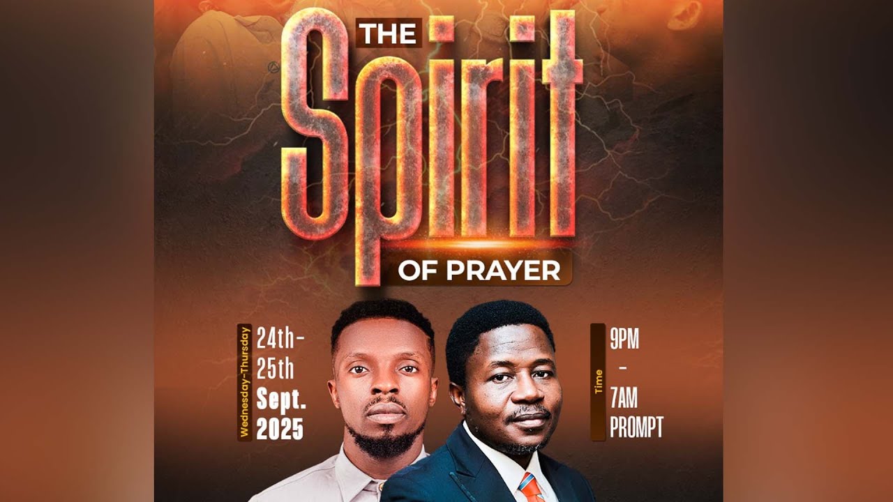 THE SPIRIT OF PRAYER || 10 HOURS PRAYER STRETCH || MIN. ADOTAMA AUSTIN || 24TH SEPT. 2025