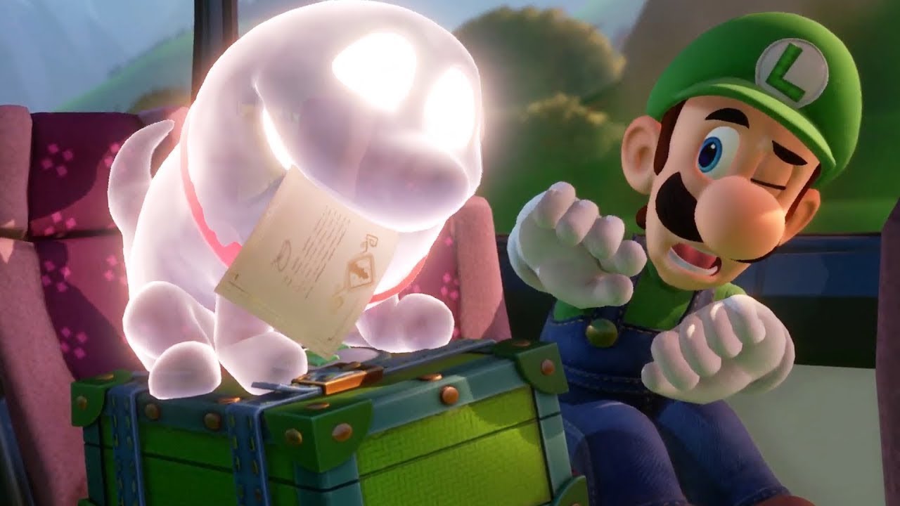 Luigis Mansion 3 - 100% Walkthrough Part 1 - Opening + Intro