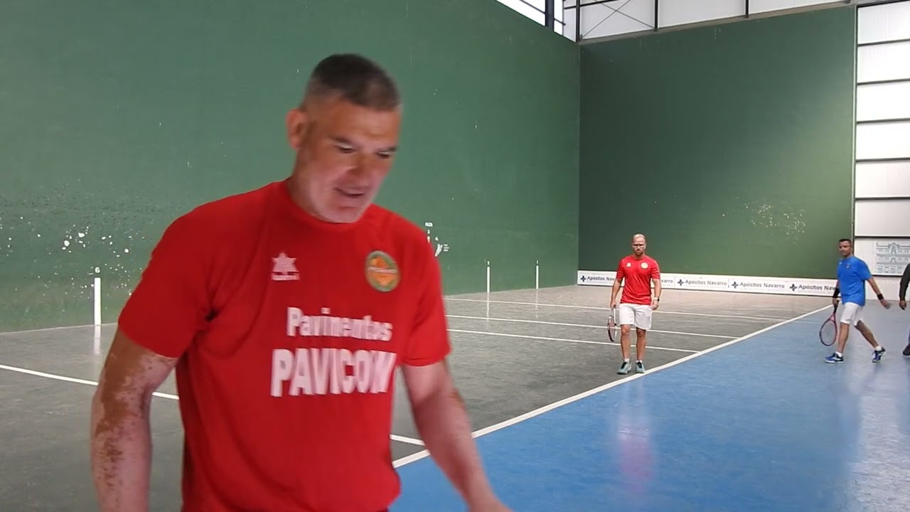 Frontenis  Valencia  liga 1ªDv  sur  Cheste D- Picaña A(8-10-23) Alvarado-Jose Miguel  1er set