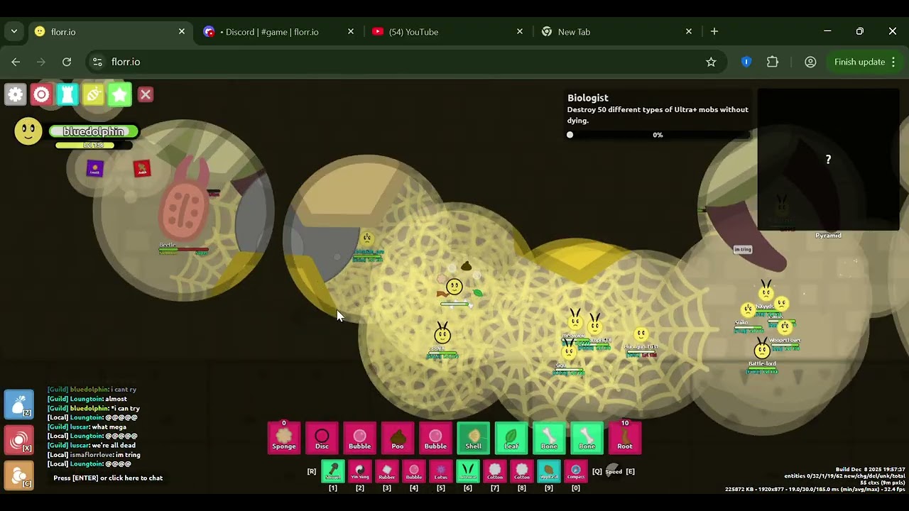 florr.io - My first time looting Super Tomb!