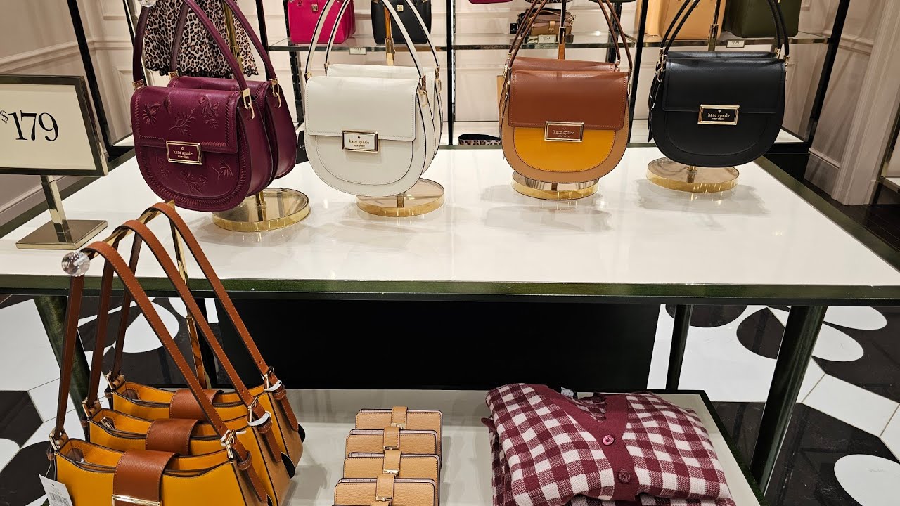 NEW!🛍 KATE SPADE OUTLET~ UP TO 60% OFF~ BAGS~ WALLET~ SHOES~ JEWELLRIES & MORE‼️