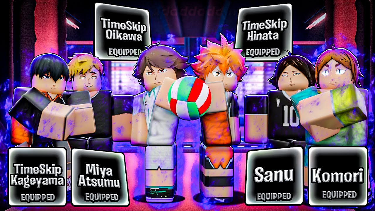 DOMINATING 6v6 Ranked With EVERY Secret Style On One Team In Volleyball Legends