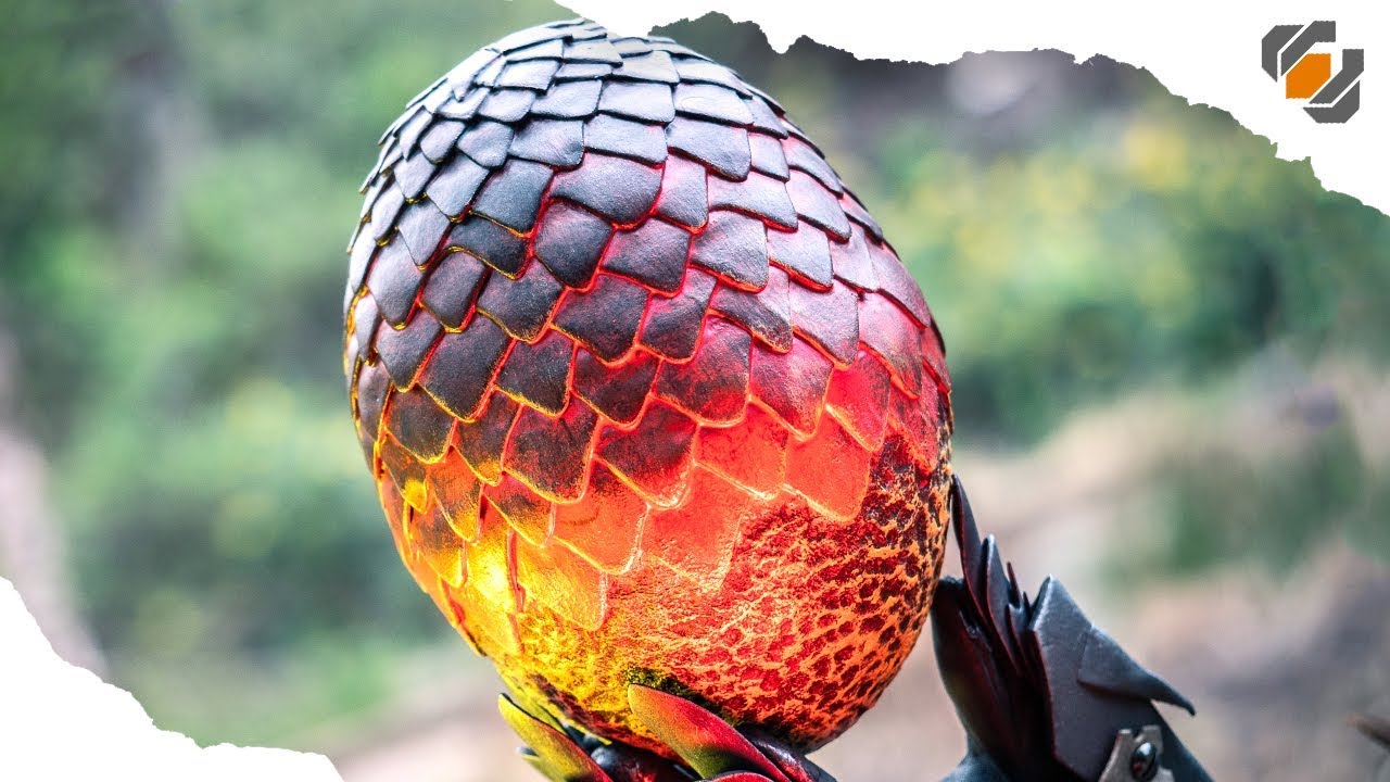 DIY Dragon Egg + FREE Blueprints