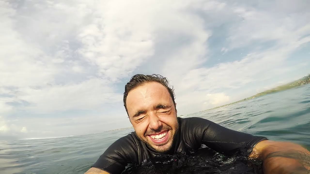 Bodyboarding in Nusa Lembongan Slab