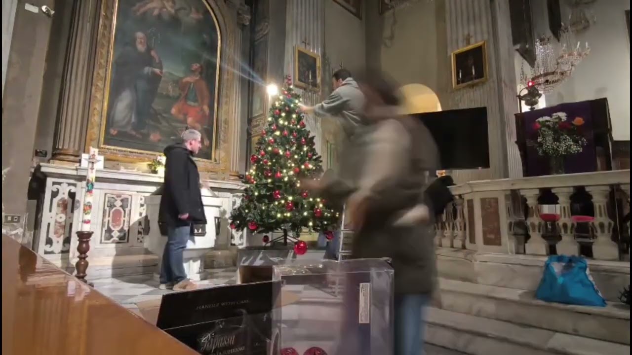 Natale 2025 - Timelapse della realizzazione dell'albero di natale!