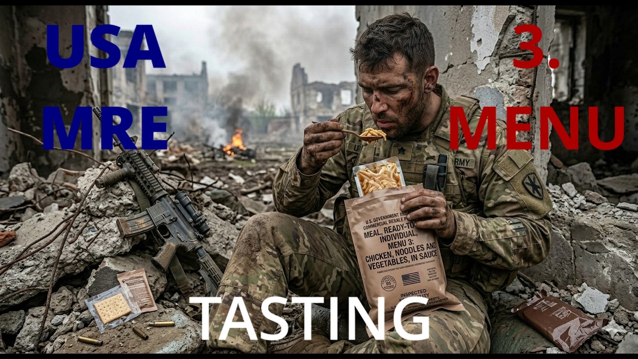 22.  MRE USA menu 3   ochutnávka - tasting