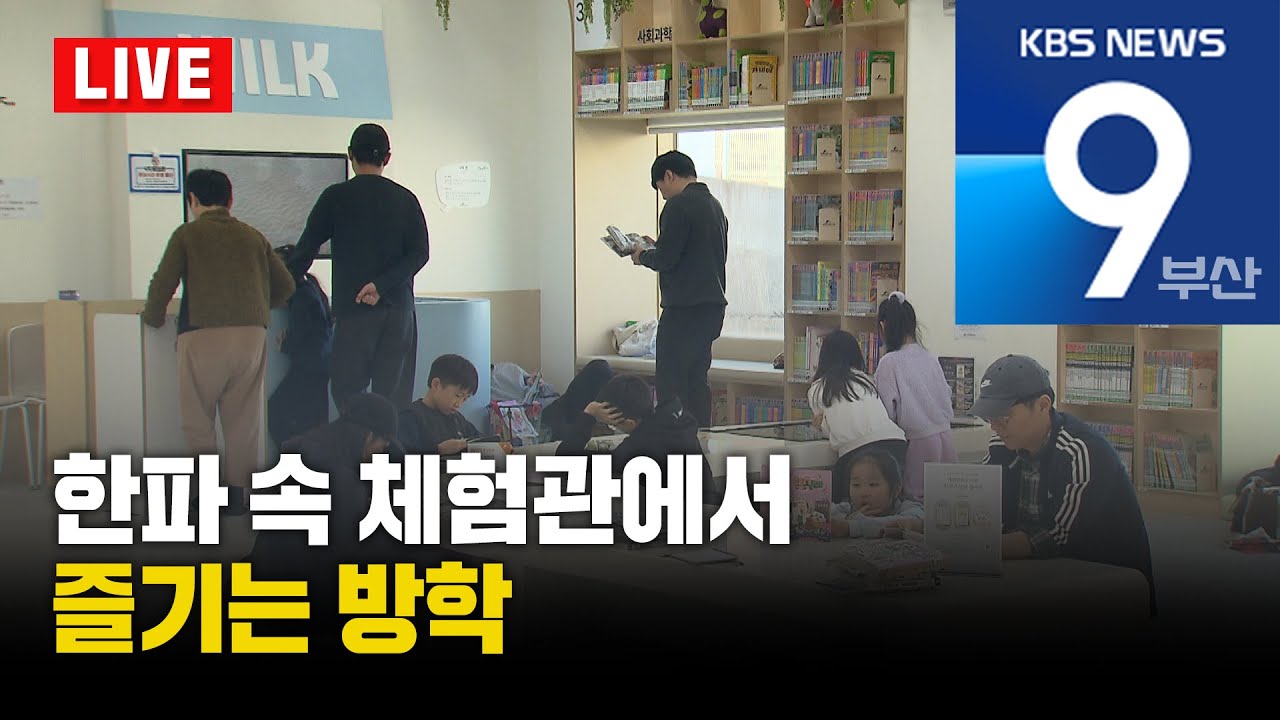 [LIVE] KBS 뉴스9 부산 - 2026.01.24(토)