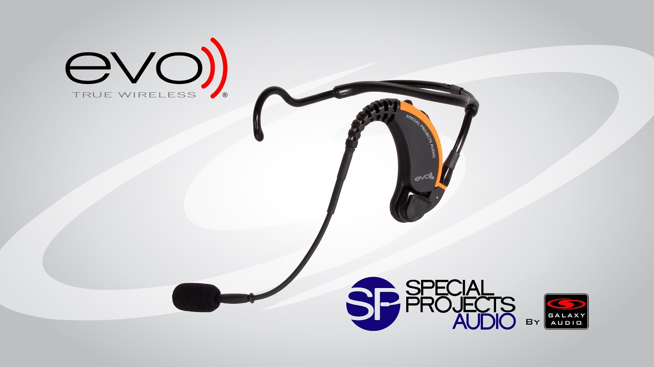 Galaxy Audio Evo Wireless Headset Mic System
