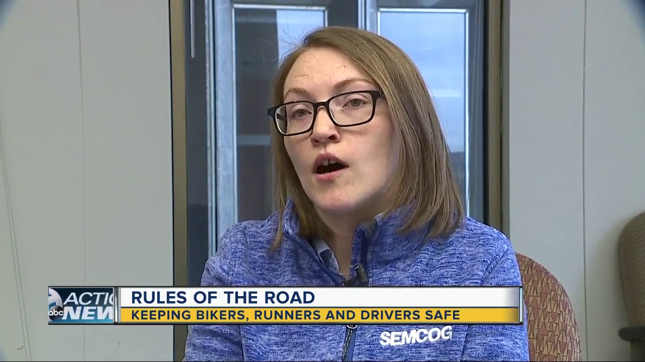 Bikers, runners, drivers: How to stay safe while sharing the road in Michigan