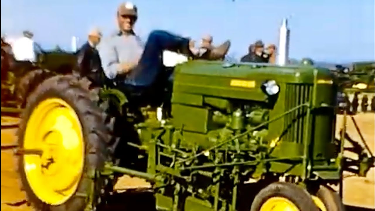 John Deere series￼ 40 demonstration, circa 1953