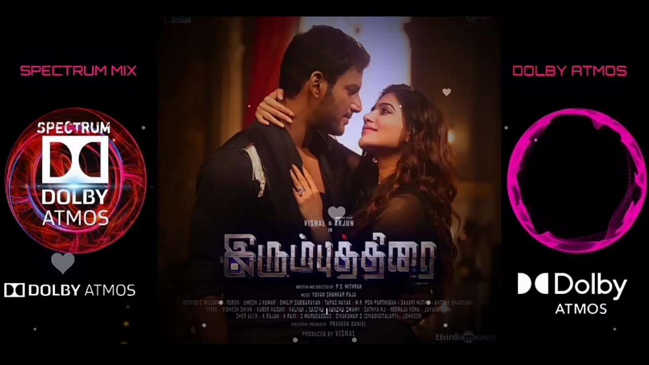 Azhagae Song - Dolby Atmos Surround Sound | Irumbuthirai | SMDA | #azhagae #dolbyatmos #irumbuthirai