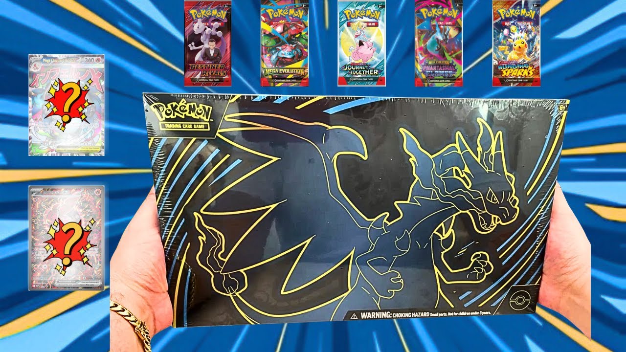 Opening the Charizard X EX Ultra Premium Collection!