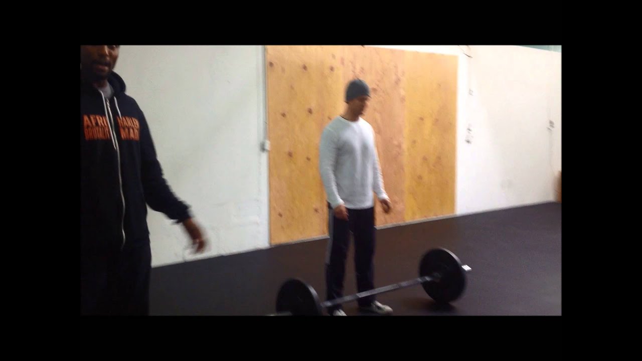 barbell burpee deadlift