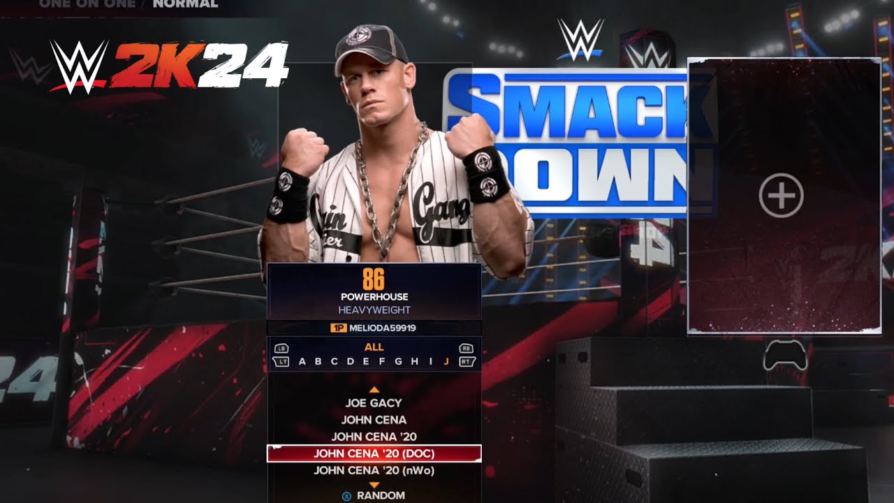 Personajes de WWE 2K24