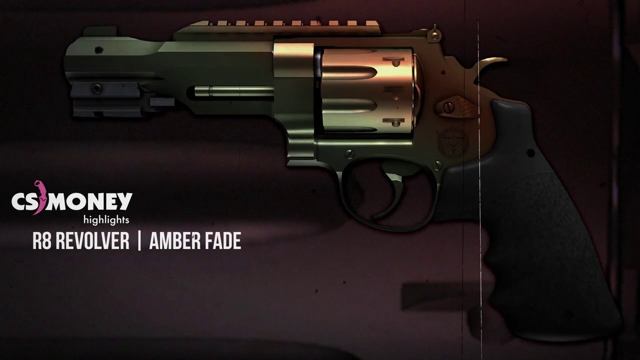 CS:GO | Revolver - Amber Fade