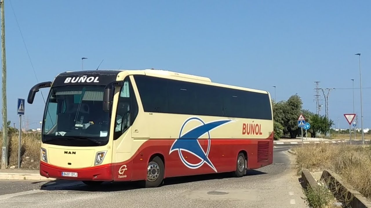 Circulación autobuses lanzadera corte línea 1 Metro Valencia grupo Transvía (Julio 2023)