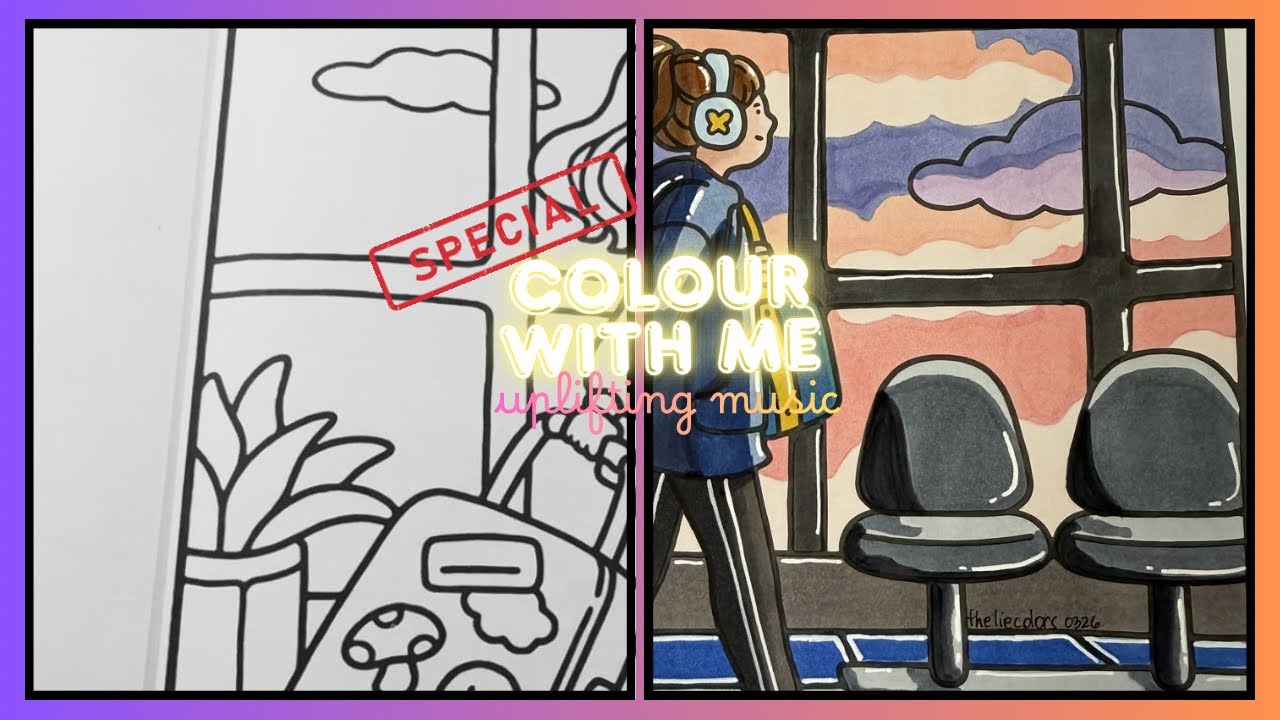 Colour With Me – Girl Moments: Travel Dreams (Special Episode)