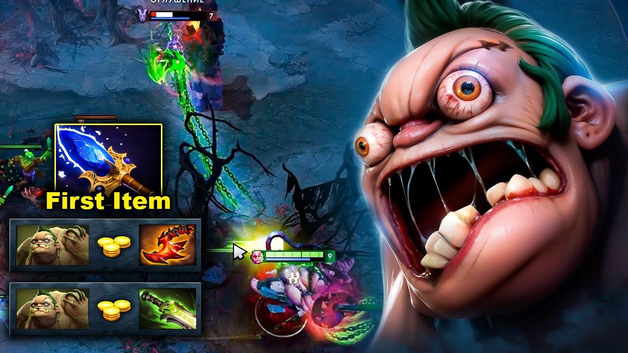 First Item Aghanim Pudge🔥40Kills Overwhelming Blink + Ethereal Blade Brutal One Shot Rampage Dota 2