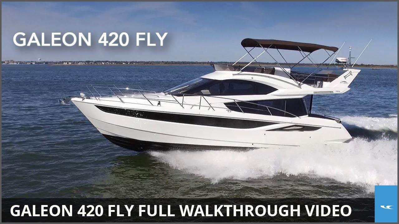 Galeon 420 Fly Full Video Walkthrough