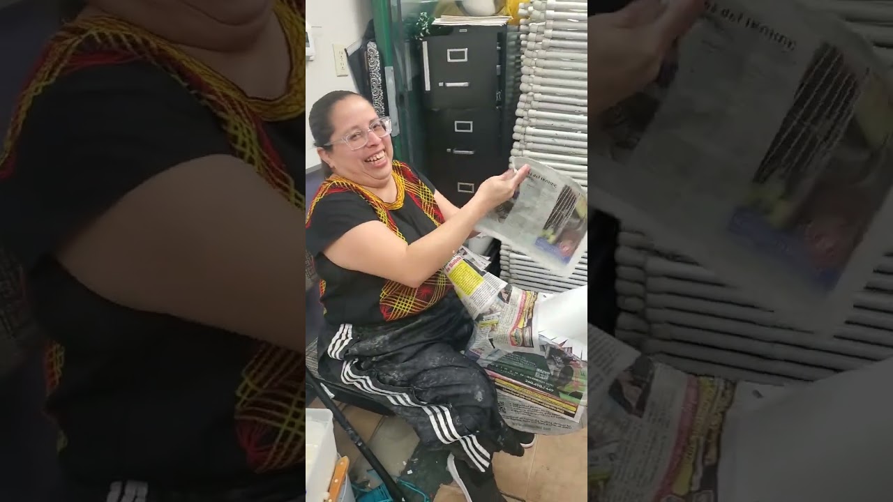 como poner los conos en la piñata estrella