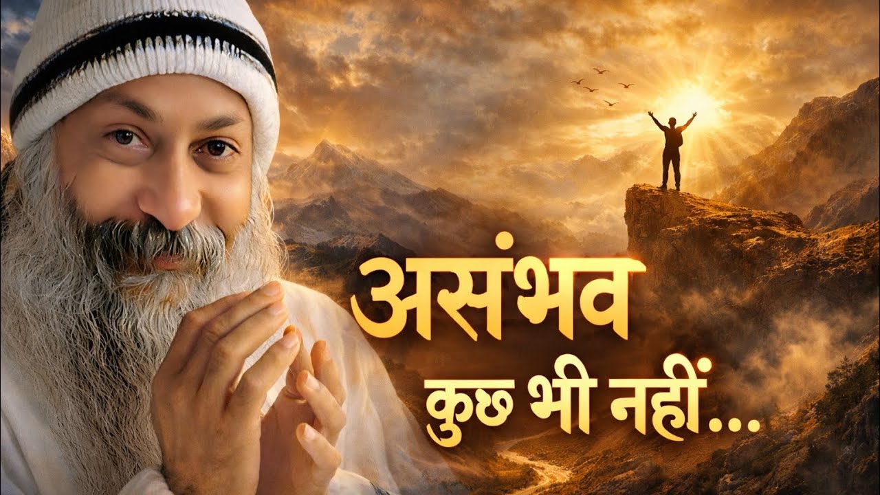 OSHO - ख़ुद पर भरोसा रखें कुछ भी असंभव नहीं | Osho Hindi Speech 