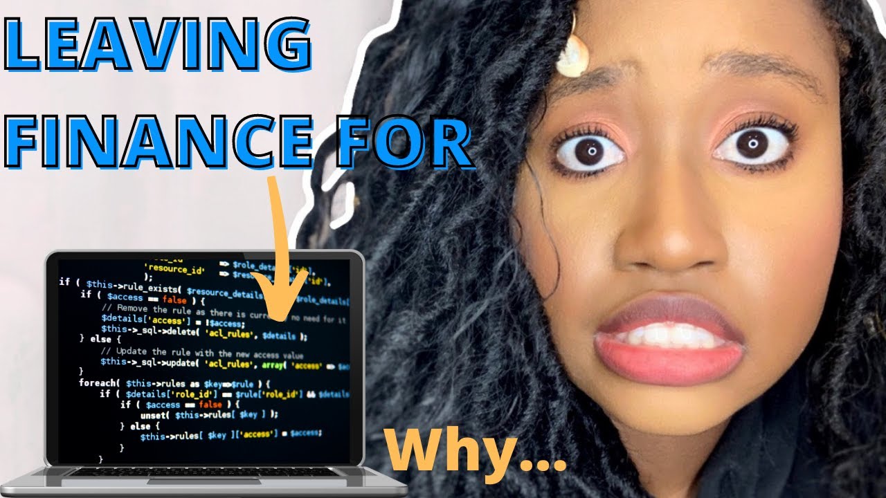 WHY I LEFT FINANCE TO BECOME A SOFTWARE ENGINEER