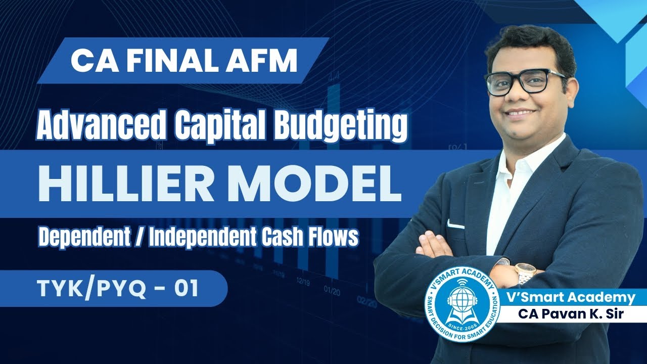 CA Final AFM | ACB | Hillier Model | Dependent / Independent Cash Flows | TYK/PYQ - 01
