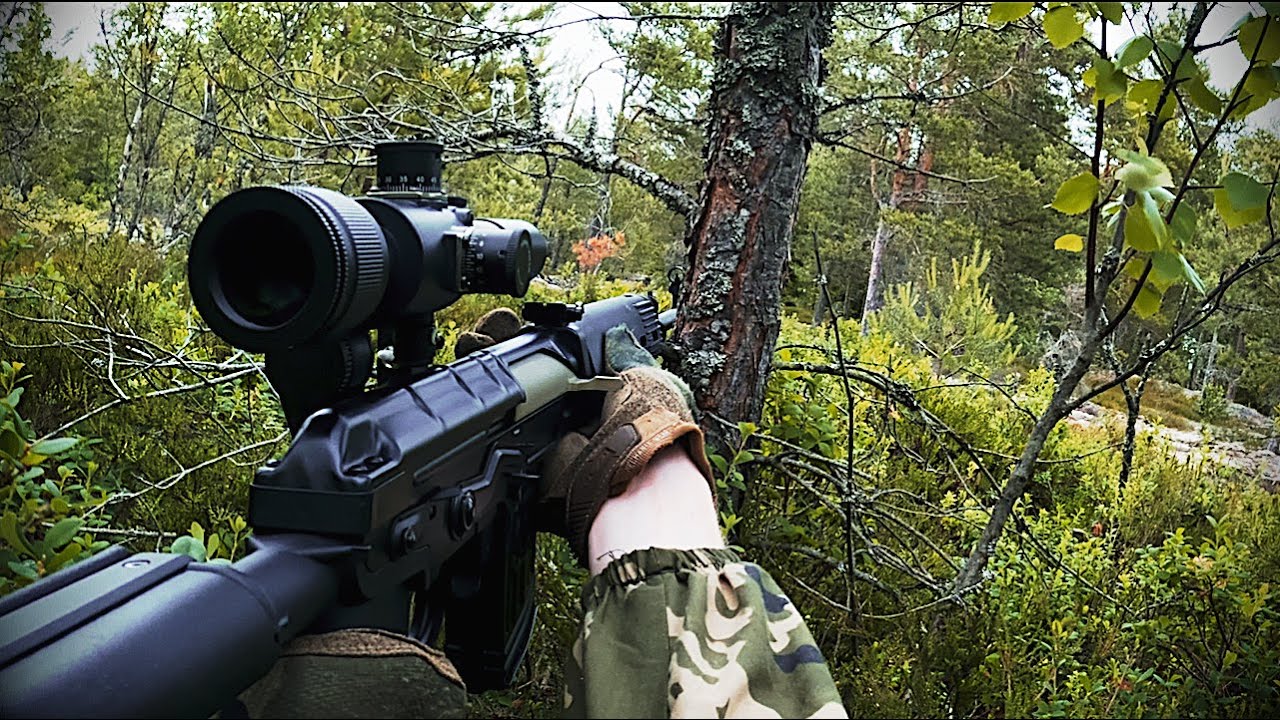 Stalking is legal - with an SVD on airsoft fields