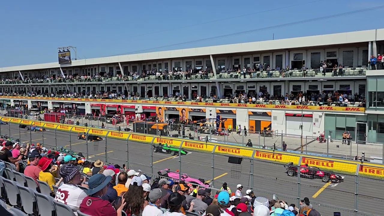 F1 ACADEMY MONTRÉAL GP STANDING START