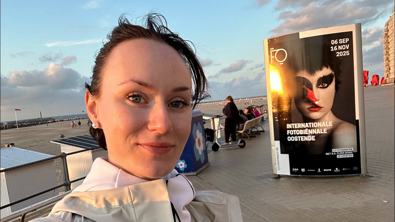Visiting My Exhibition | Oostende VLOG E1
