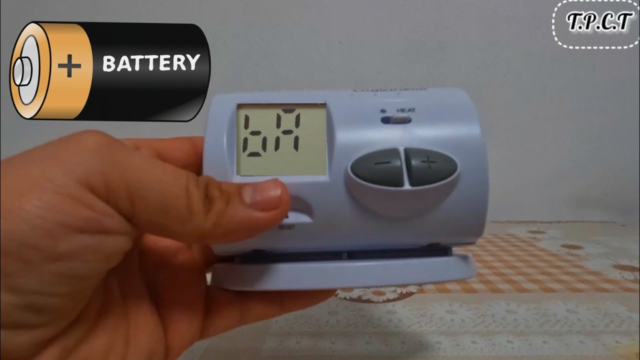 înlocuire baterii termostat centrala termica (replacement of batteries, thermostat, central heating)