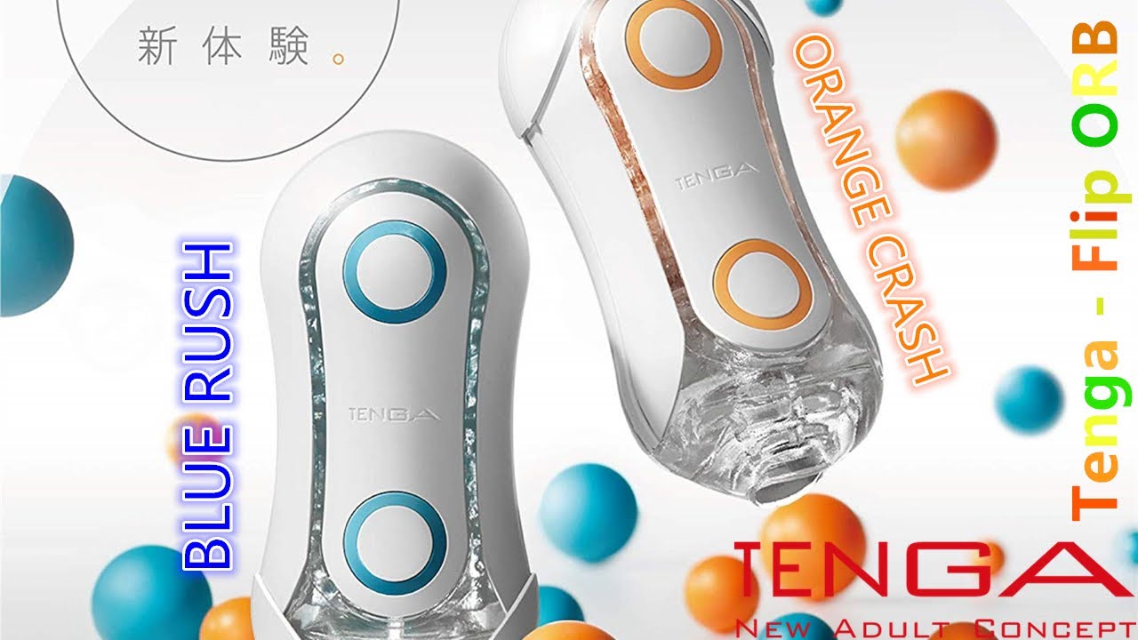 Tenga - Flip ORB ORANGE CRASH 飛機杯