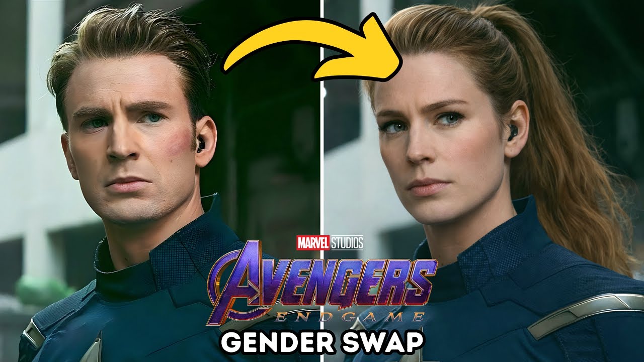 Avengers: Endgame Swapped Genders - VOICED AI Animation