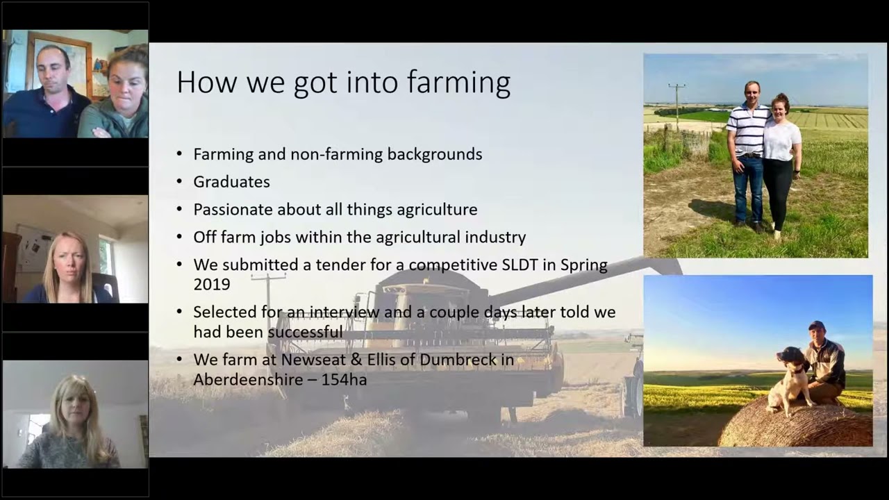 Harriet Ross and Ben Lowe &ndash; our experiences as new entrant arable farmers