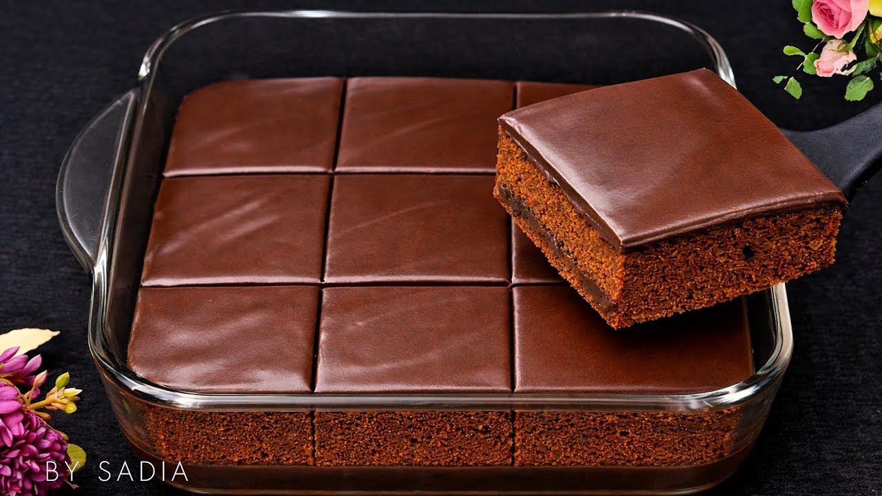 Chocolate cake recipe | The best & easiest chocolate cake ever | Super moist & irresistible 