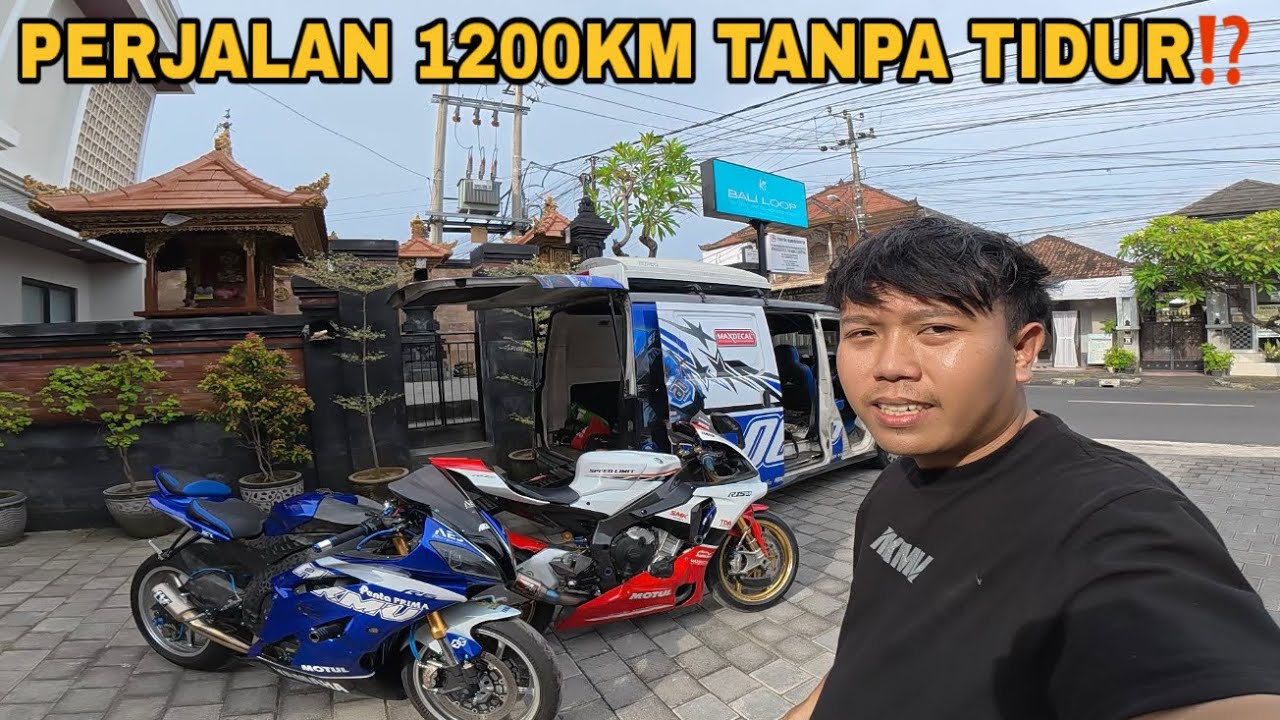 PERJUANGAN MENUJU BALI 24 JAM TANPA ISTIRAHAT‼️YAMAHA R6 DAN R1M