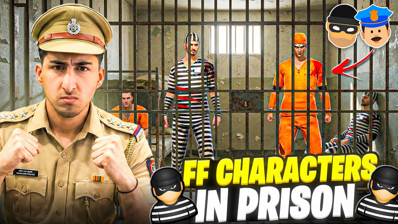 Лучшая карта для побега из тюрьмы😱 в Free Fire: Все в тюрьме [A_s Gaming] - Free Fire Индия