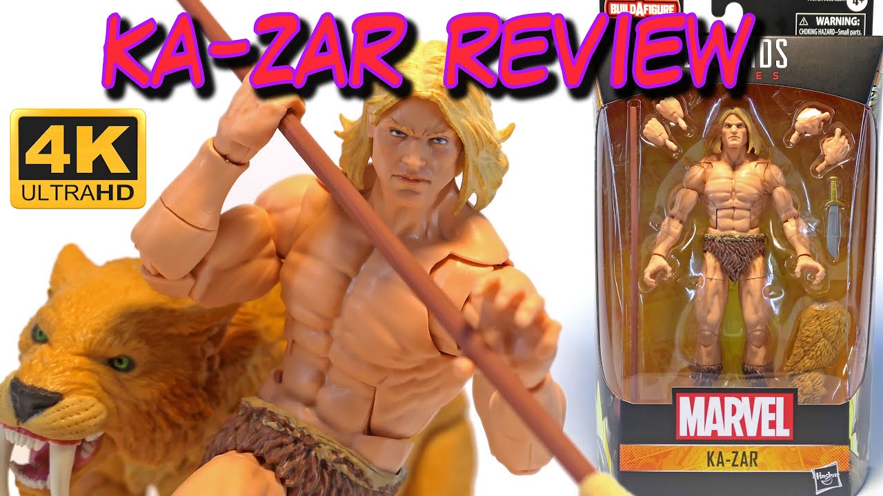 Ka-Zar Unboxing Review Hasbro Pulse Marvel Legends Action Figure X-Men Zabu BAF Wave